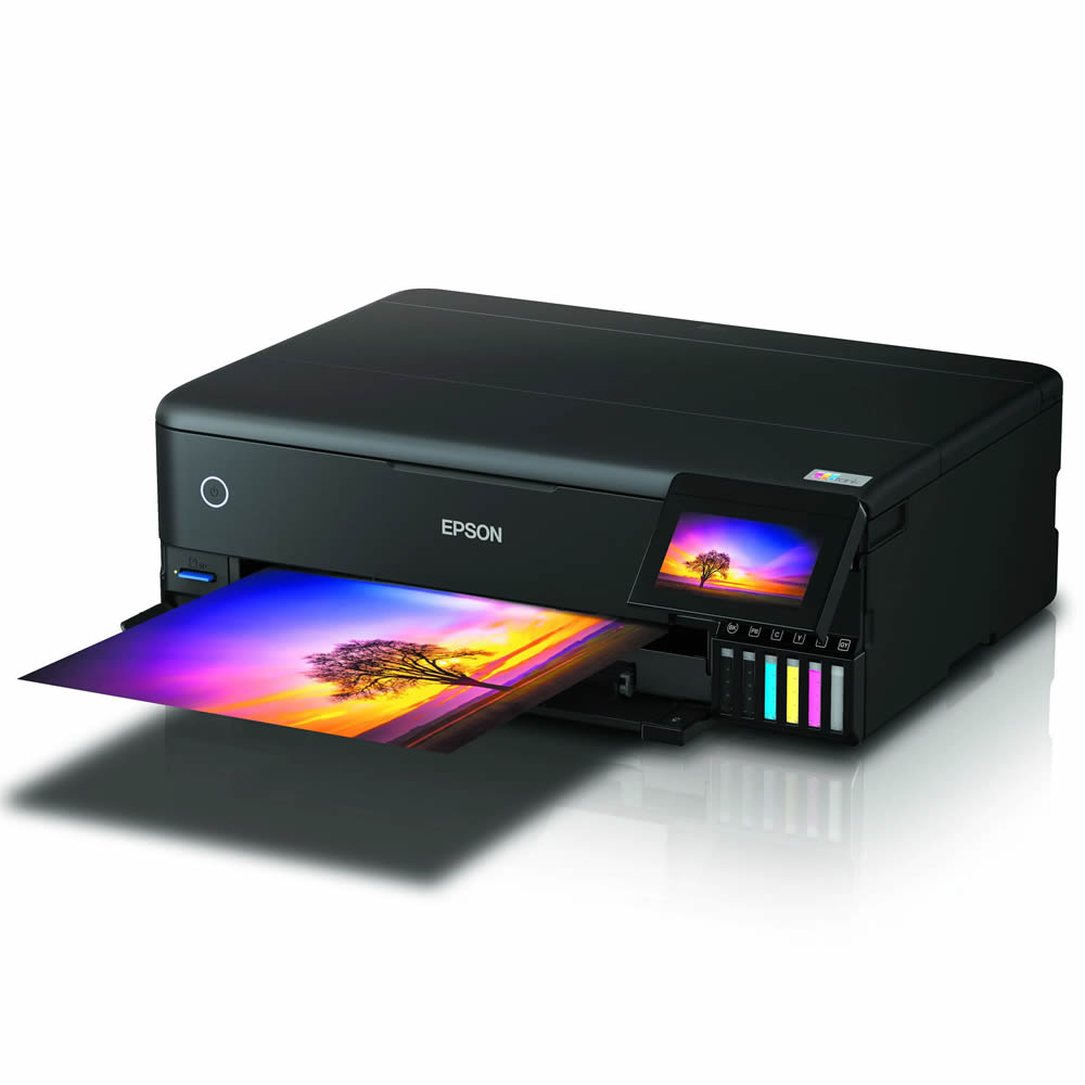 Epson EcoTank L8050 - Impressora Fotográfica, Tanque de Tinta Fotográfica, 6 núcleos, Wi-Fi, Bivolt