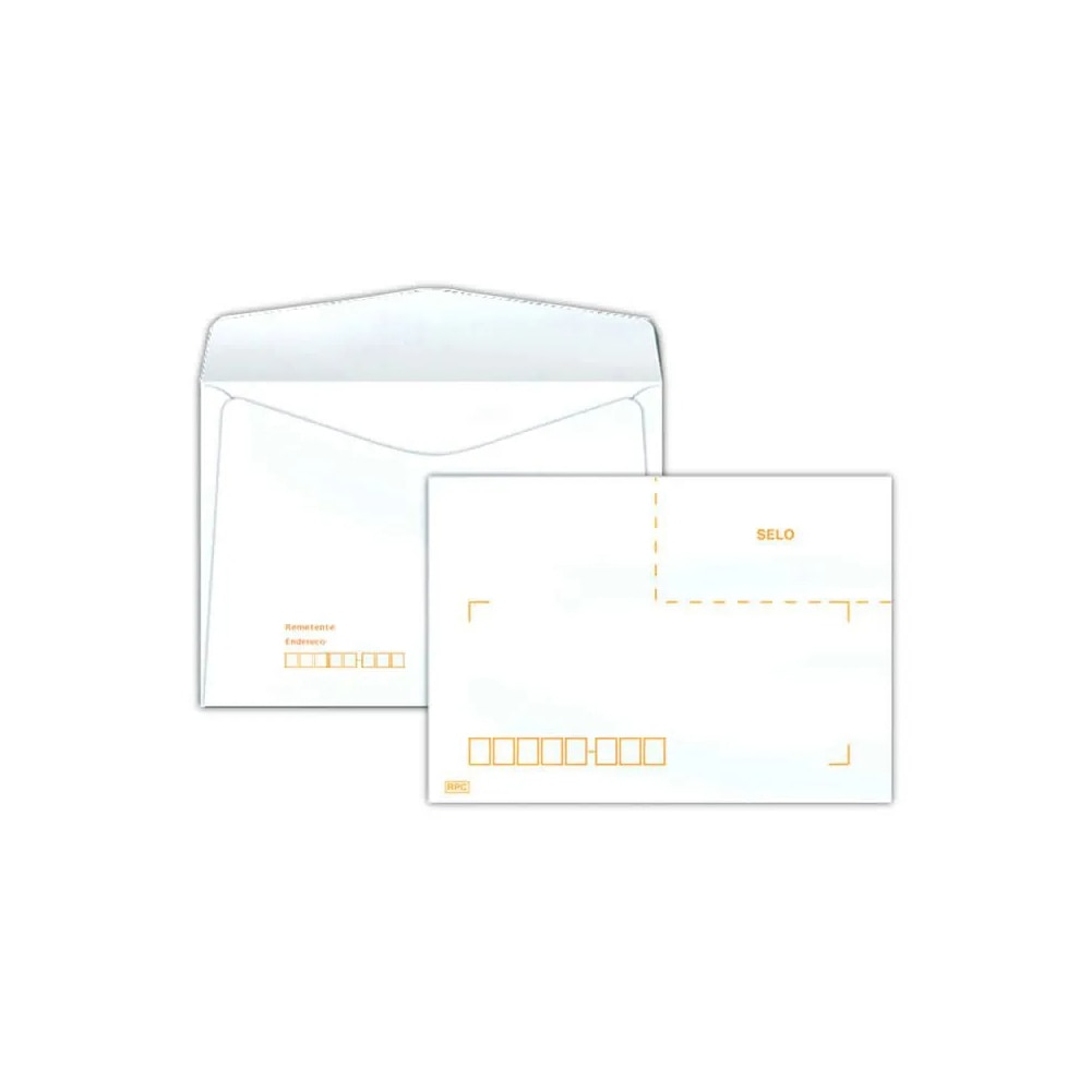 Envelope Scrity Carta Branco 32 114X162mm Com RPC 75g 1000 Un.