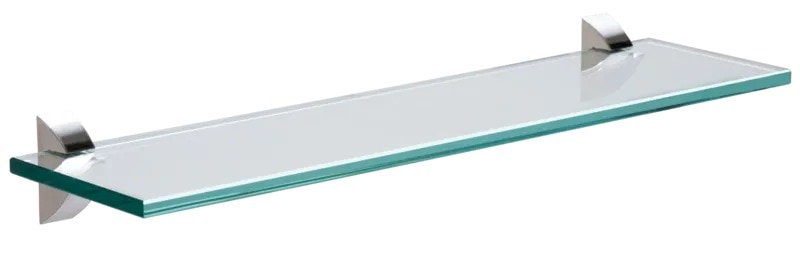 Prateleira de Vidro Glass 500x100x8mm Tramontina