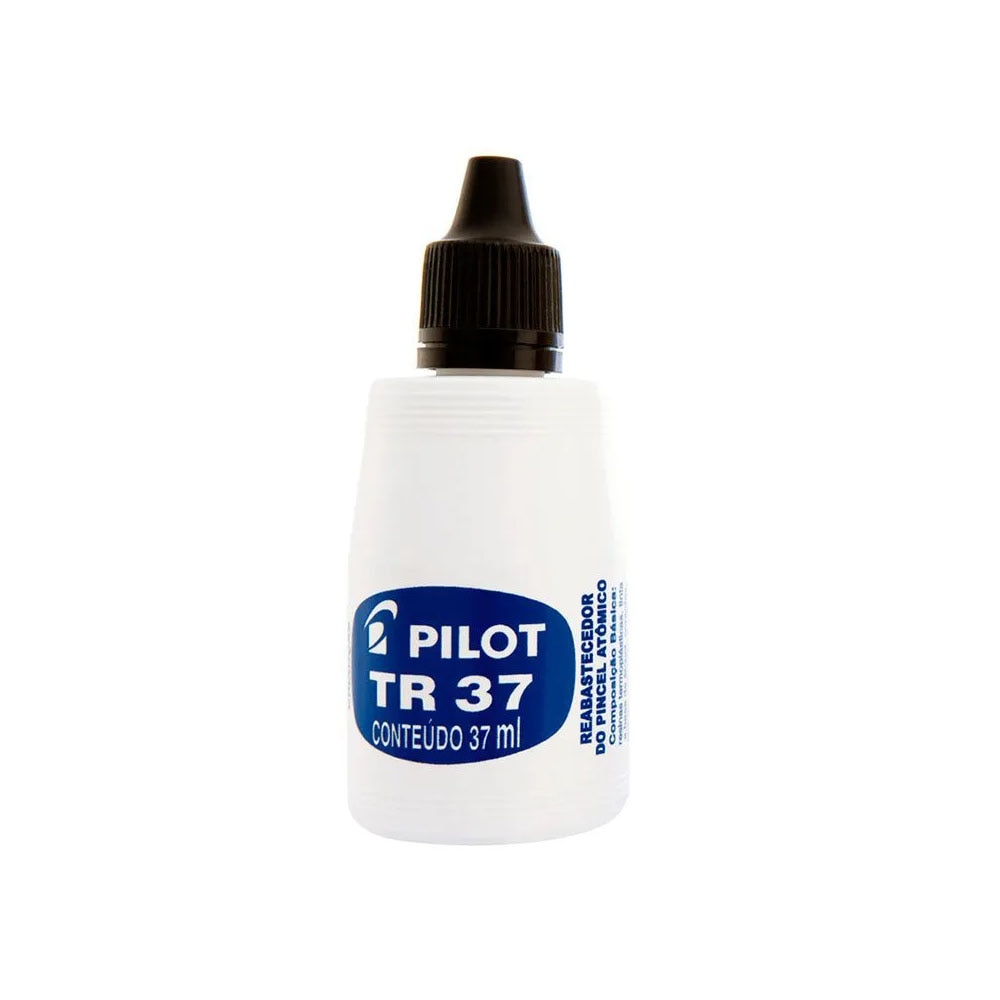 Tinta para Pincel Atômico Preto 37ml Pilot