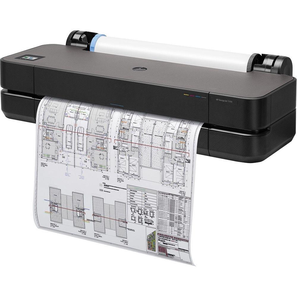 Impressora Plotter Designjet T250 e-Printer 24" Pol. HP