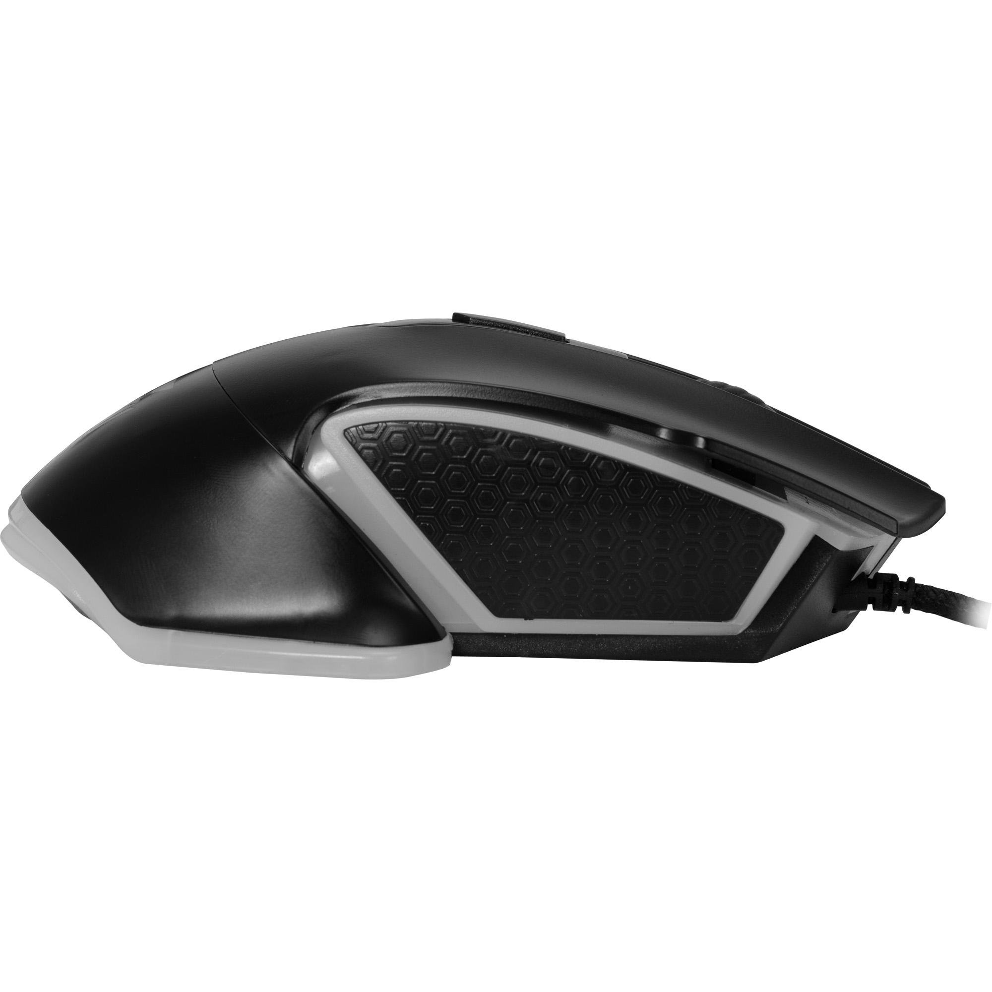 Mouse Gamer Fortrek M5 Pro 4800Dpi RGB Preto