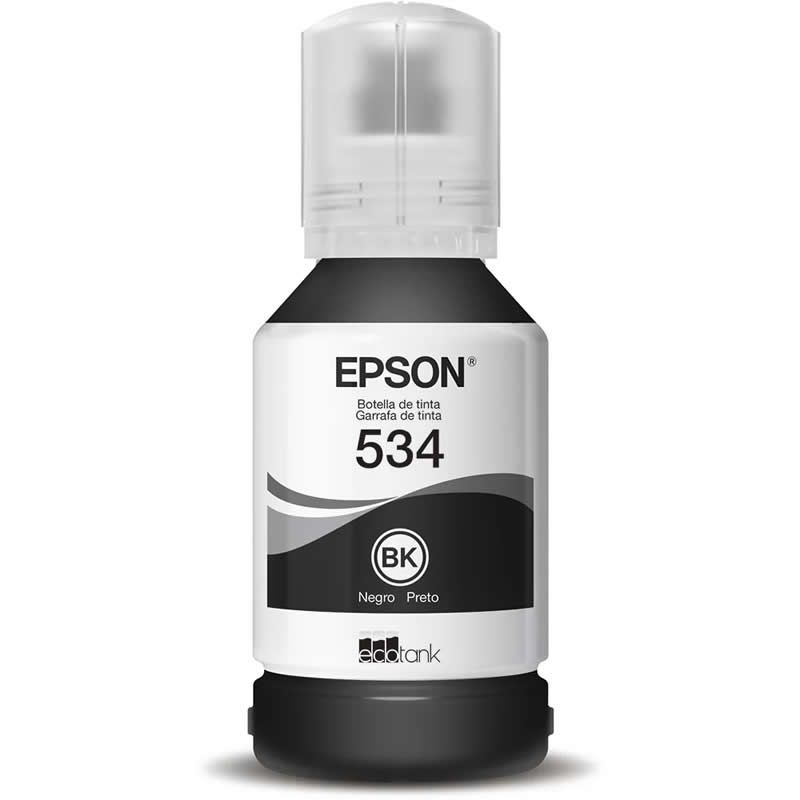Refil de Tinta Original Epson T534120-AL Preto