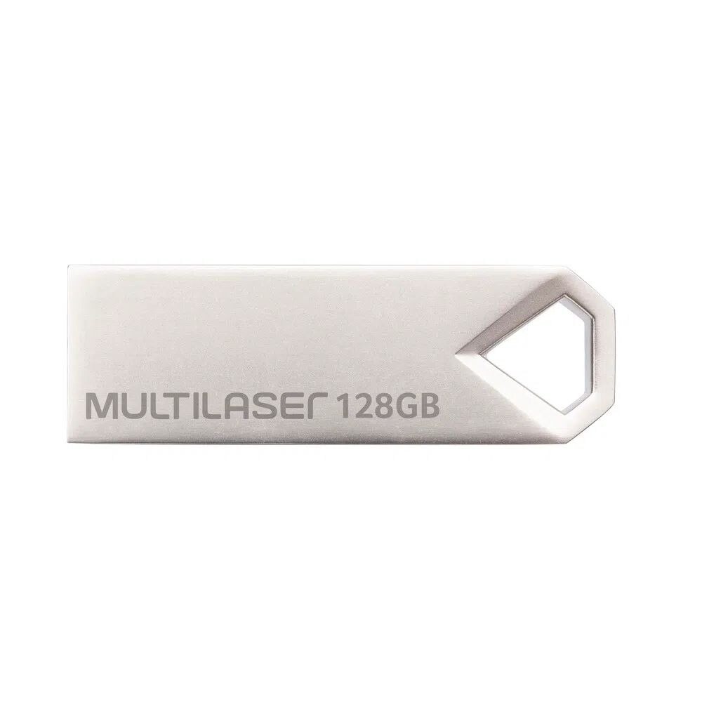 Pen Drive 128GB Diamond Metálico Pd853 Multilaser