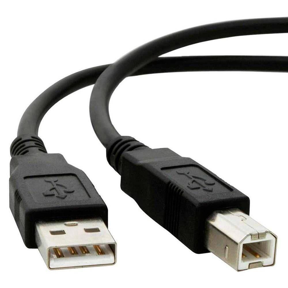 Cabo de Impressora MD9 1.5M USB A Macho Para USB B Macho