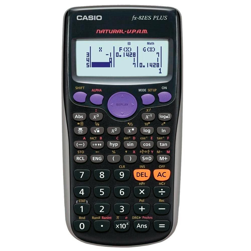 Calculadora Cientifica Casio FX-82ES Plus Preta