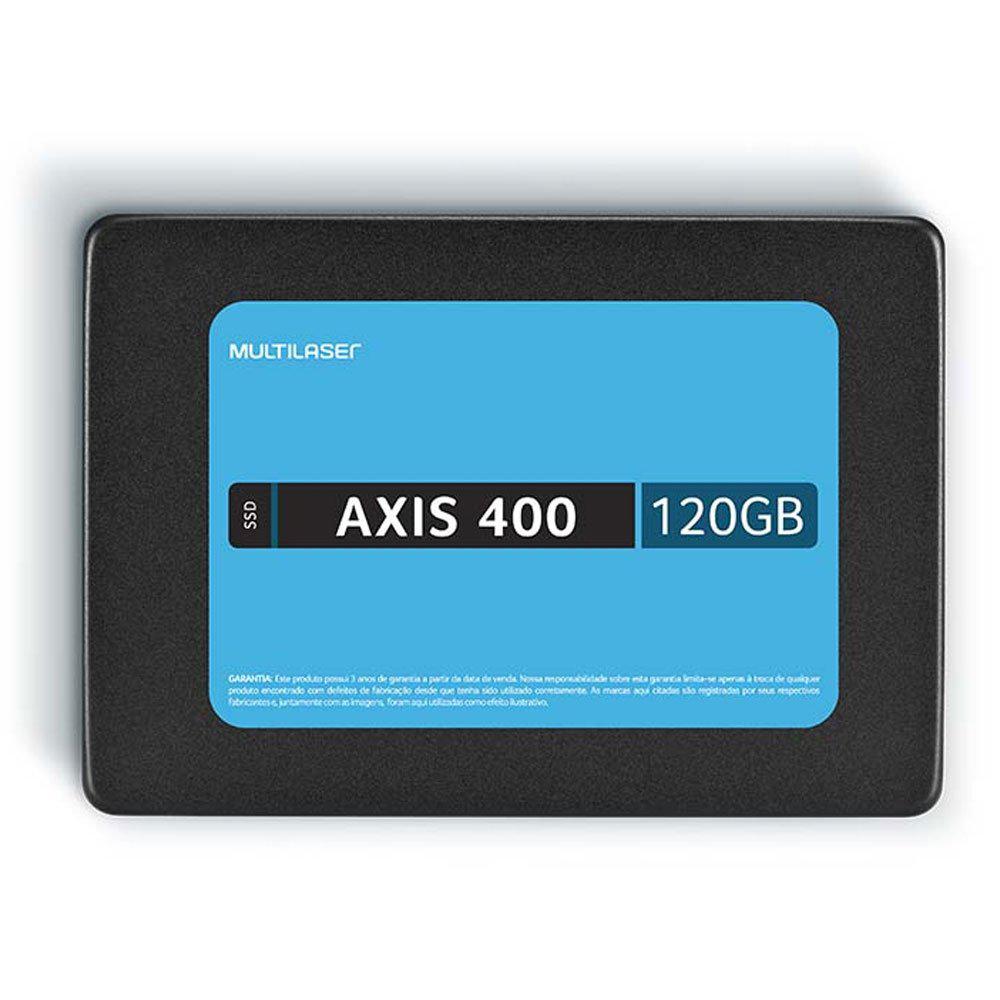 SSD 120GB AXIS Gravação 400 MB/S SS101 Multilaser