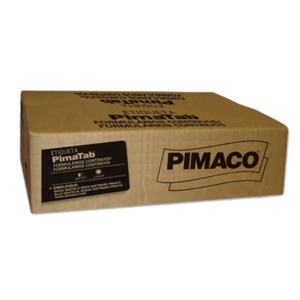 Etiqueta Pimaco 128X74 1 Coluna 2.000 Unidades 12874-1
