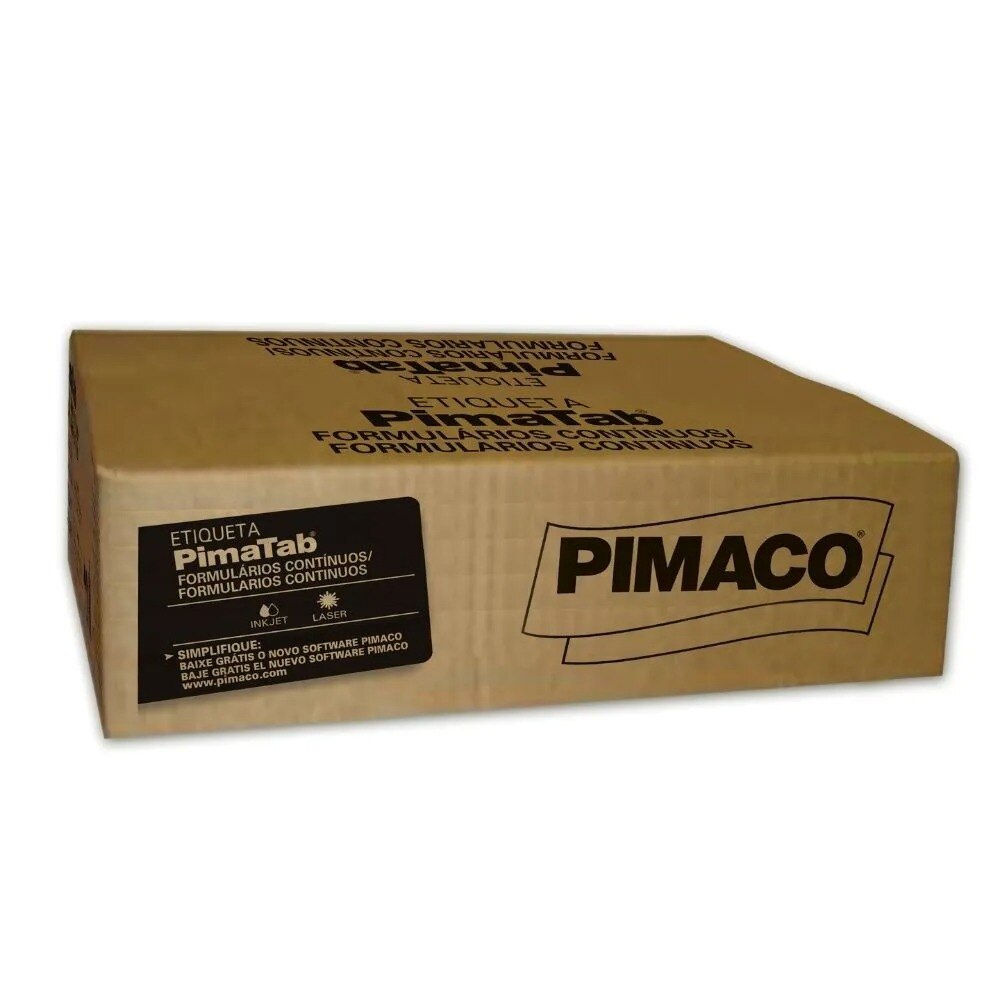 Etiqueta Pimaco 89X23 1 Coluna 6.000 Unidades 8923-1C