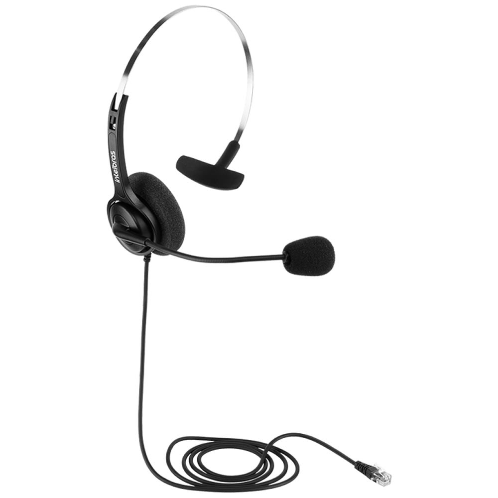 Headset Mono Auricular Intelbras Chs 40 Rj9