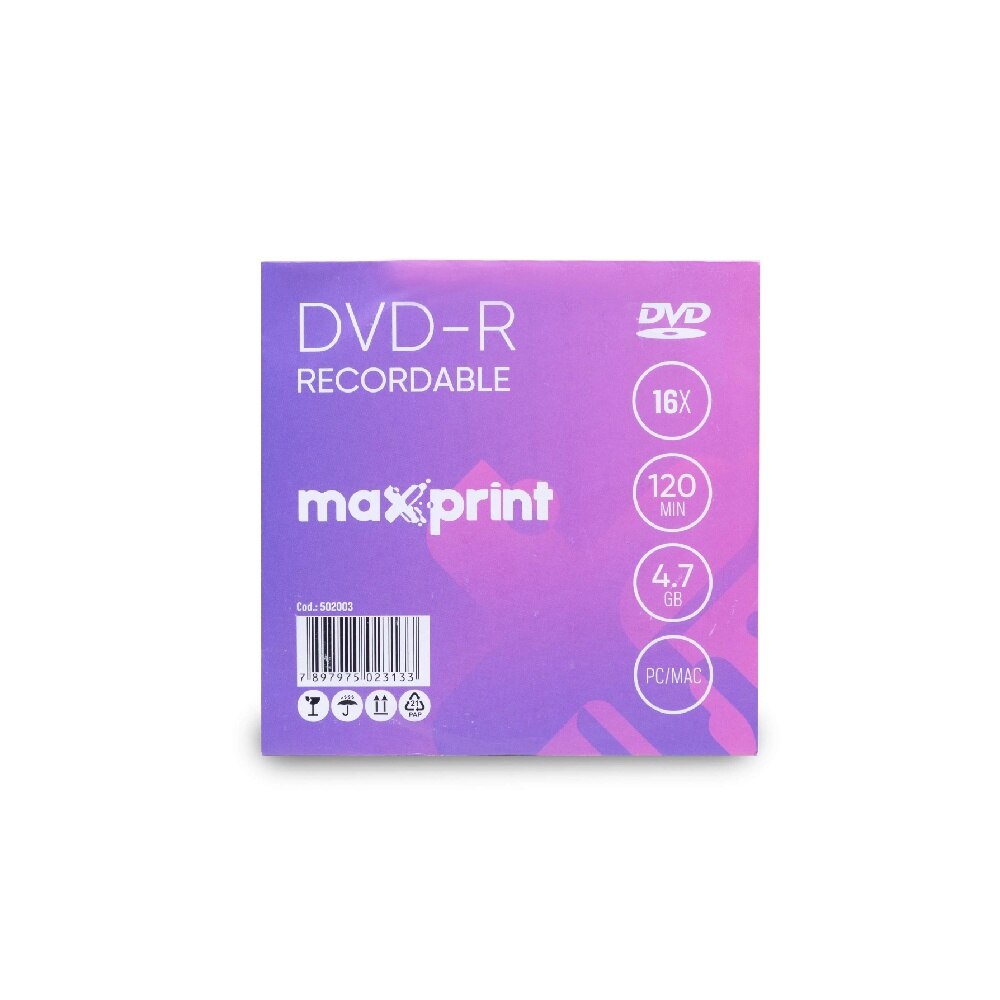 DVD-R 4.7Gb Envelope 16X Maxprint