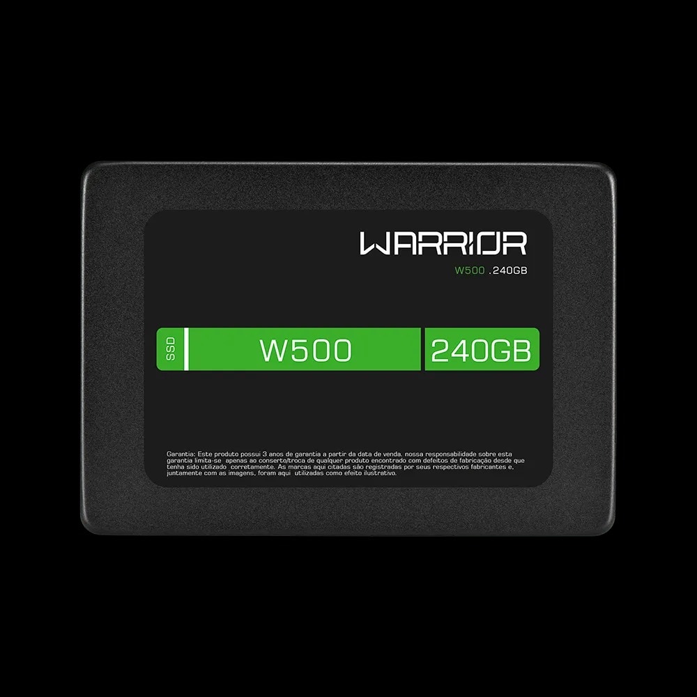 SSD Gamer Warrior 2,5" Pol. 240GB W500 SS210 Multilaser