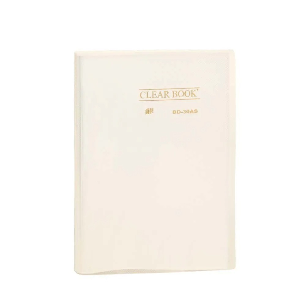 Pasta Catálogo Yes Clear Book 30 Fls A4 Cristal