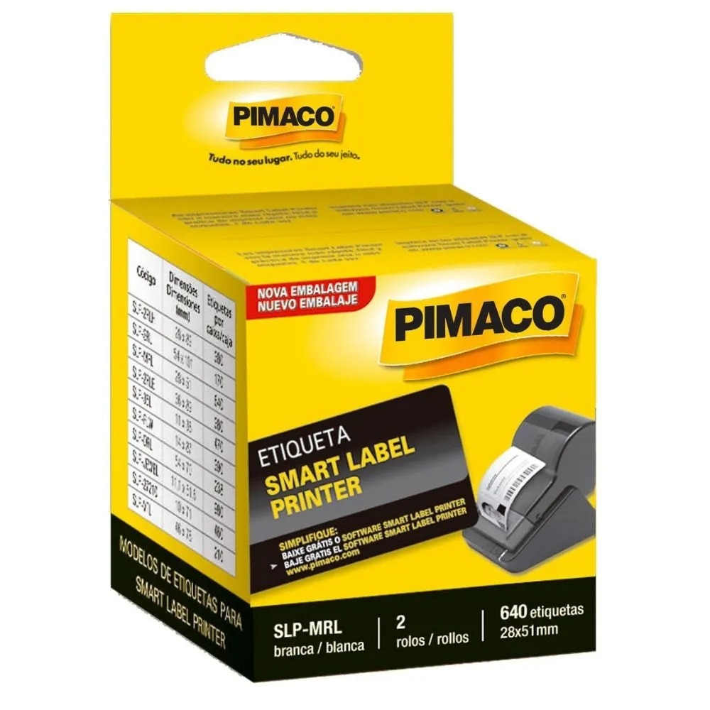 Etiqueta Pimaco Smart Label Printer SLP-MRL