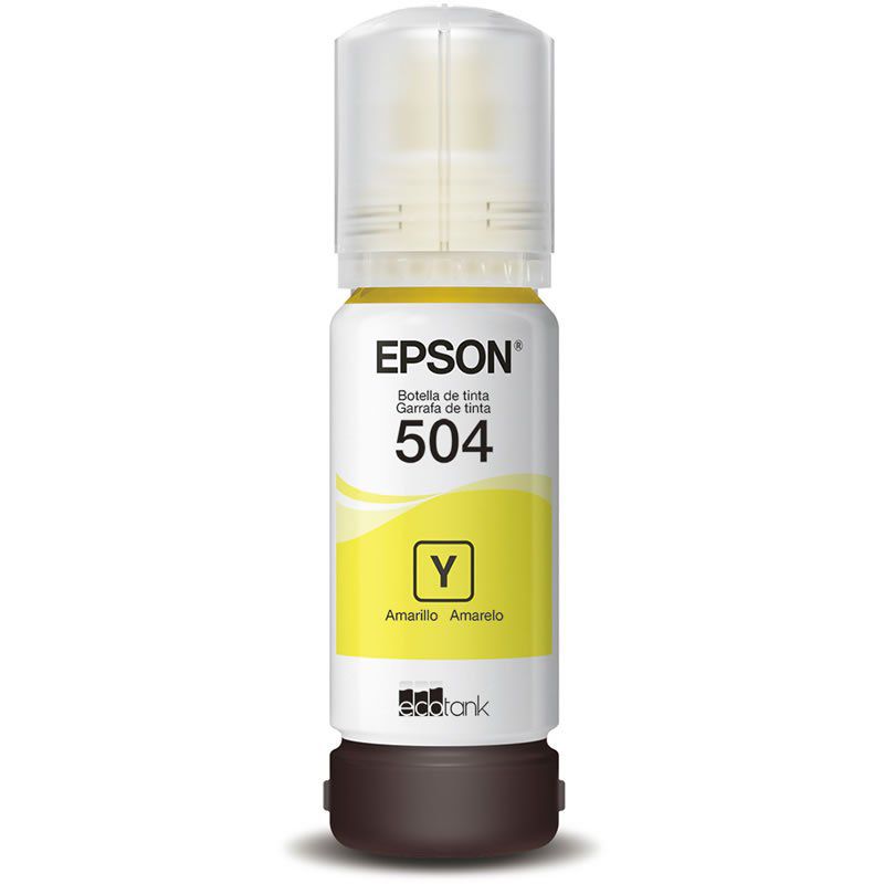 Refil de Tinta 504 Epson T504420-AL Amarelo