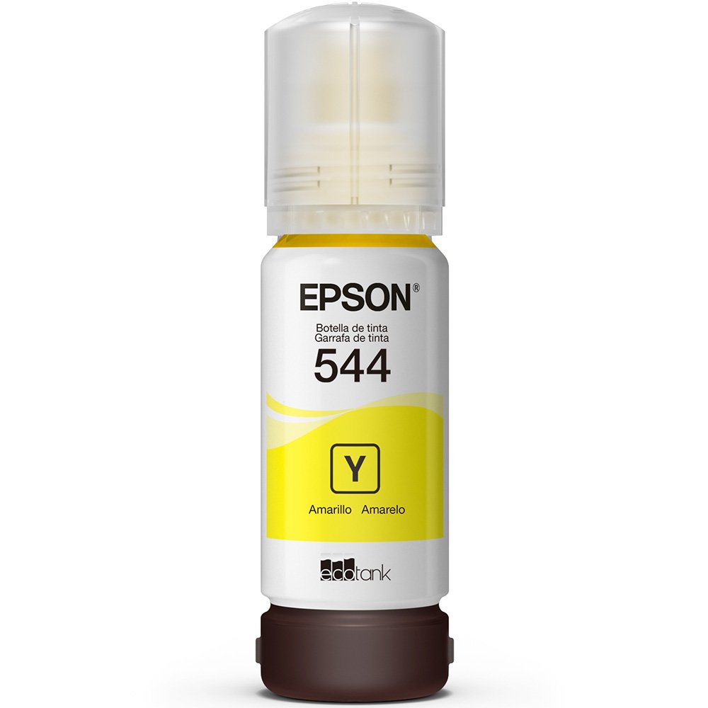 Refil de Tinta 544 Original Epson T544420-AL Amarelo