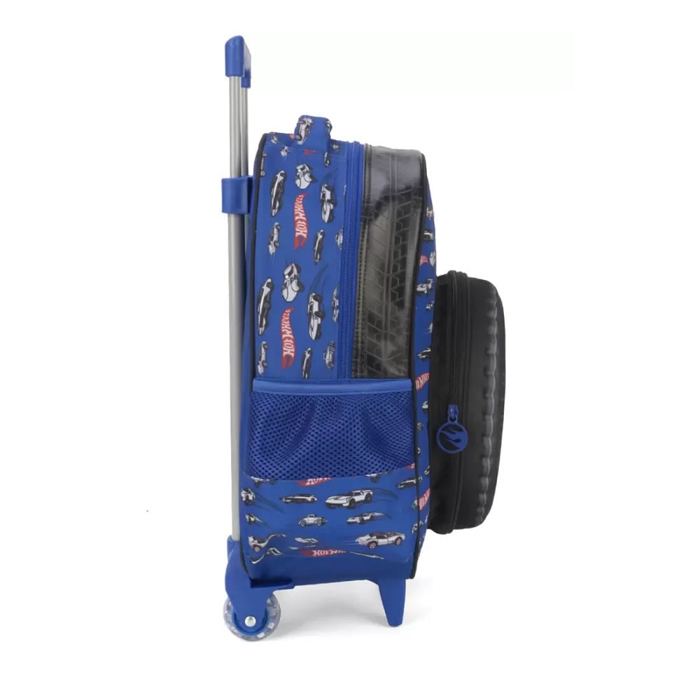 Mochilete Luxcel Hot Wheels Azul