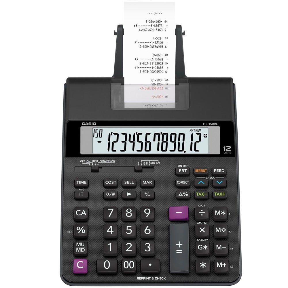 Calculadora de Mesa Bivolt HR-150RC Casio