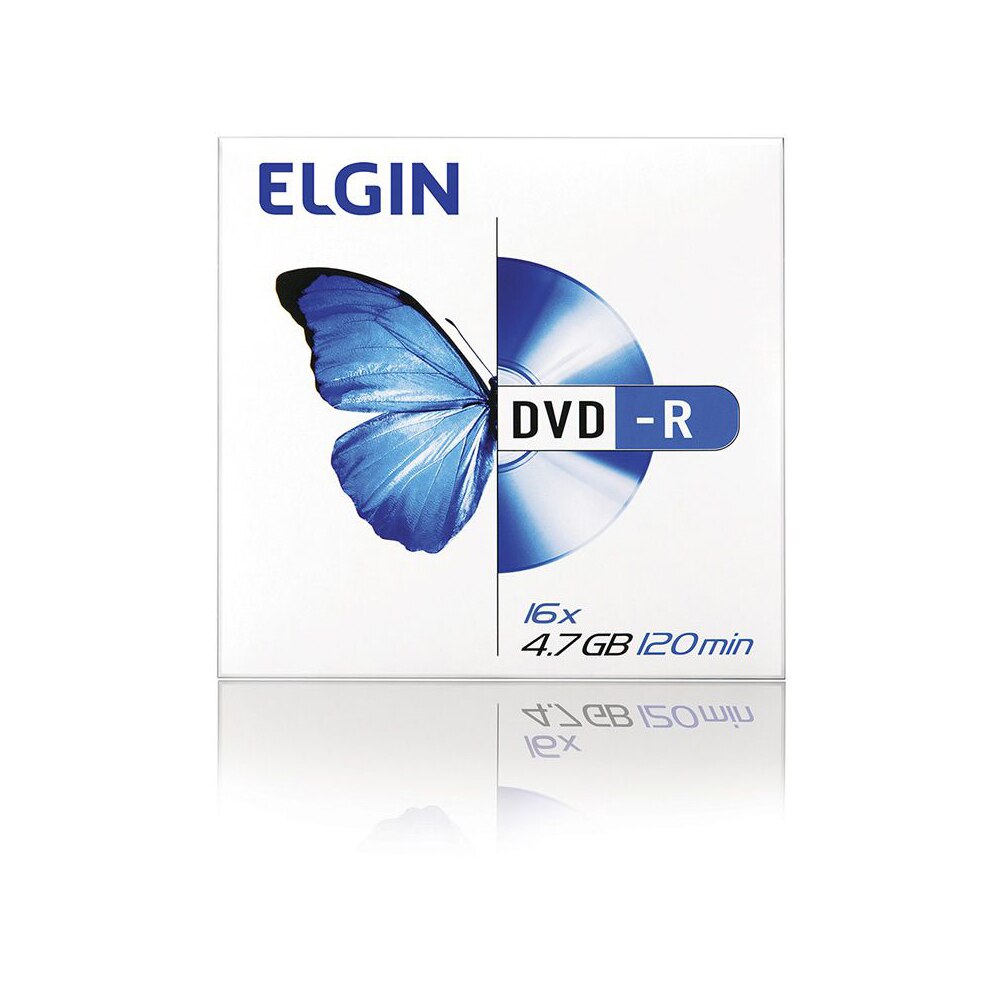 DVD-R 4,7 Gb 120 Min Envelopado Elgin