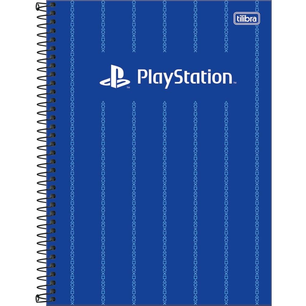 Caderno Universitário PlayStation 80 Fls Tilibra