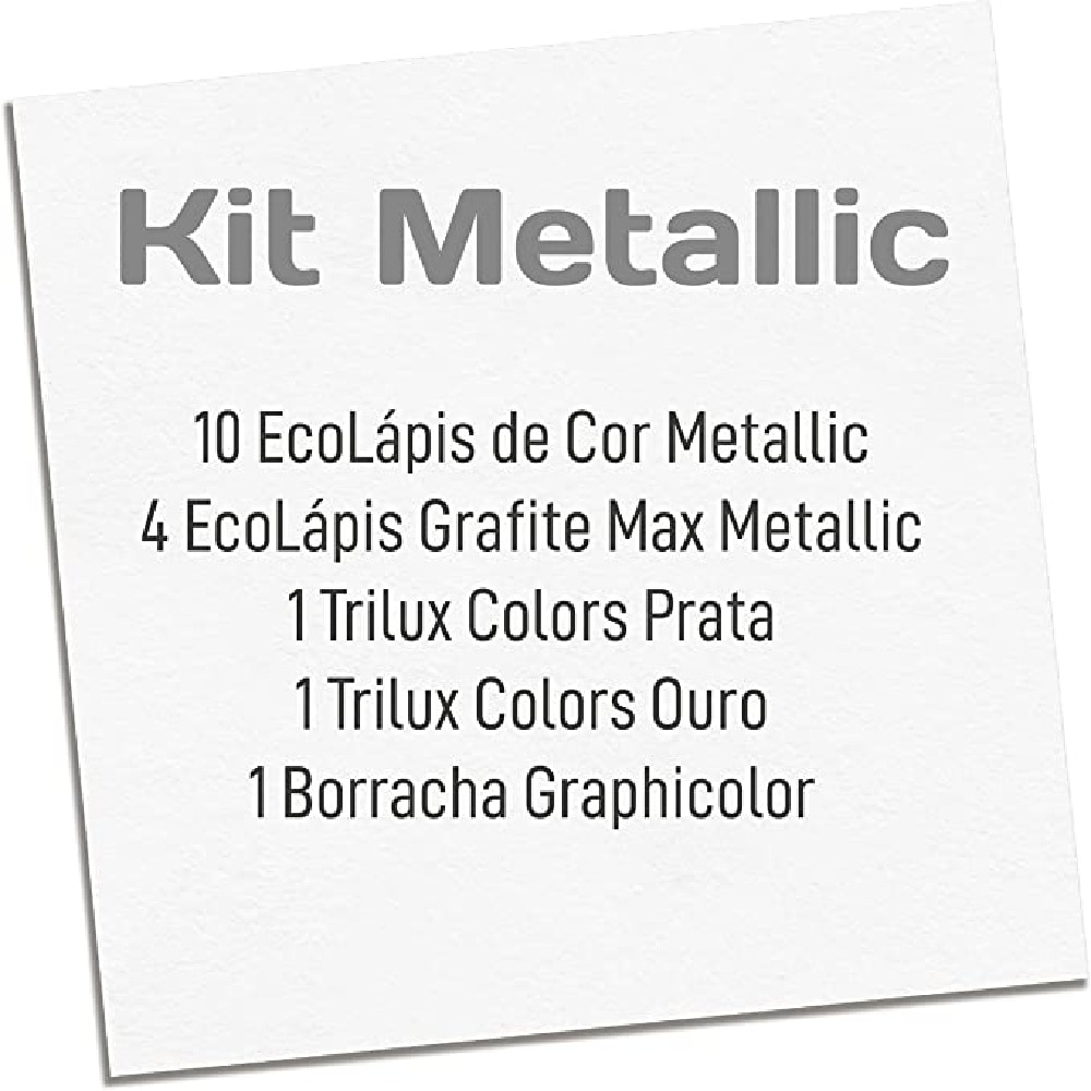 Kit Mettalic Faber-Castell